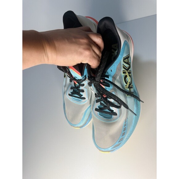 Hoka One One Cielo X1 2.0 Size M10 W11 Frost Black Running Sneakers 1162053 FLCK main image 9
